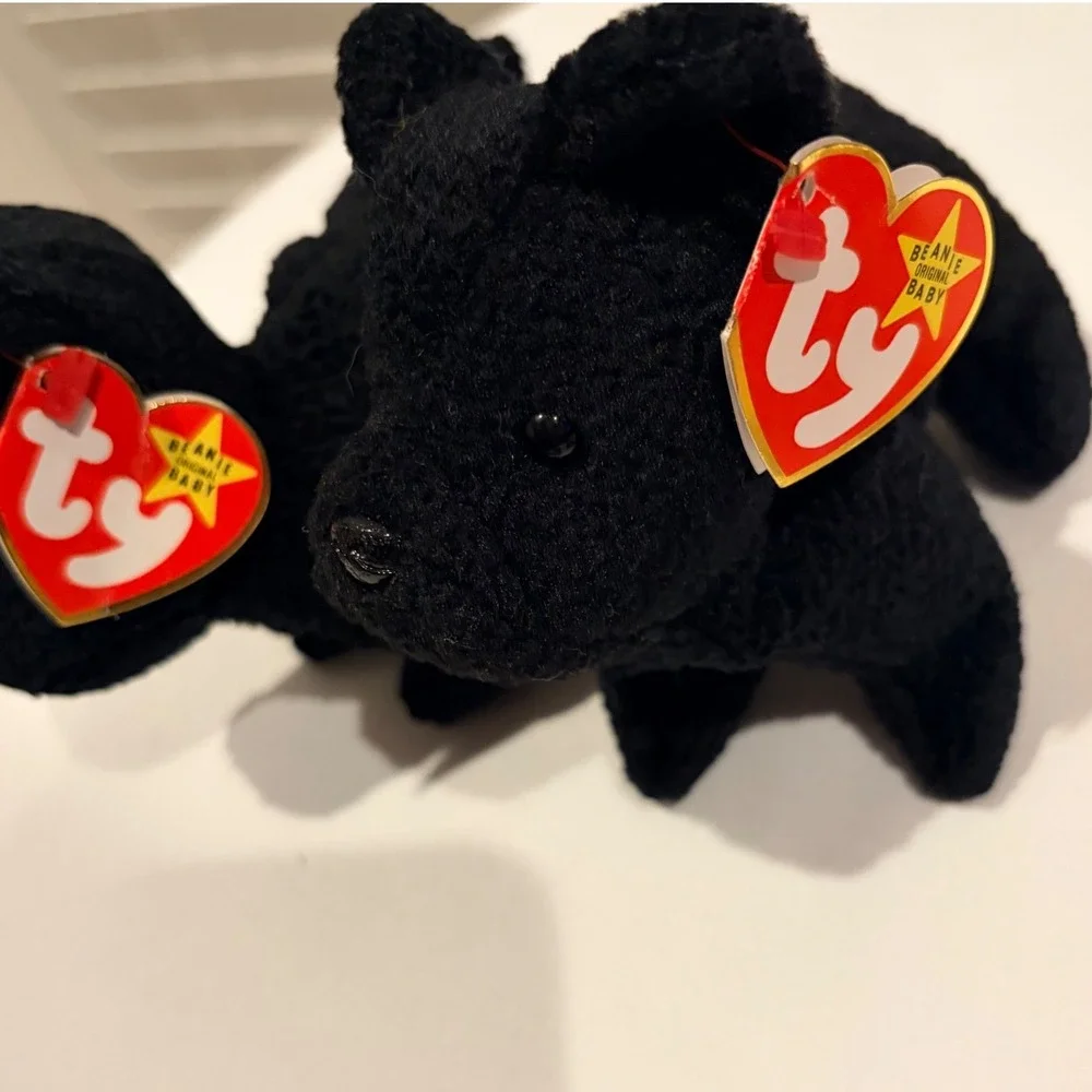 Ty Beanie Babies Dog Lot of 5 Tracker Fetch Spunky Scottie Error Tag Vintage